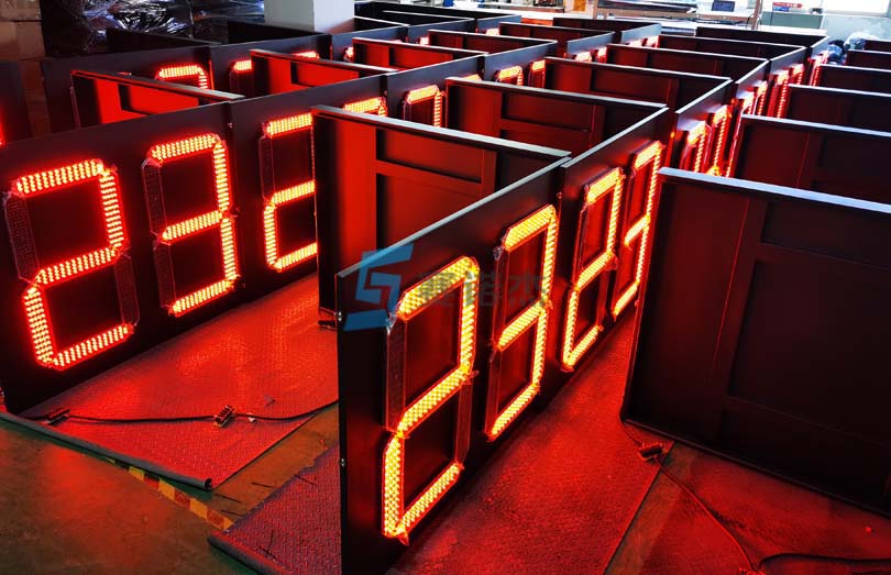 交通倒計時器老化圖片