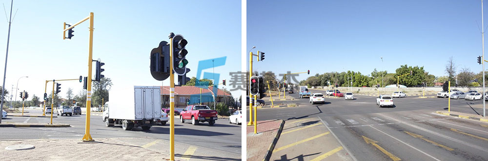 非洲博茨瓦納120路口交通信號(hào)燈項(xiàng)目圖片4