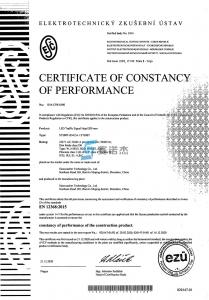 200mm交通信號(hào)燈- EN12368 認(rèn)證證書