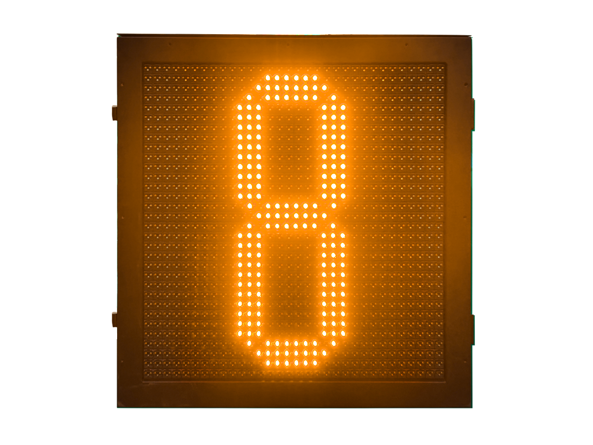 點(diǎn)陣倒計(jì)時(shí)8-黃