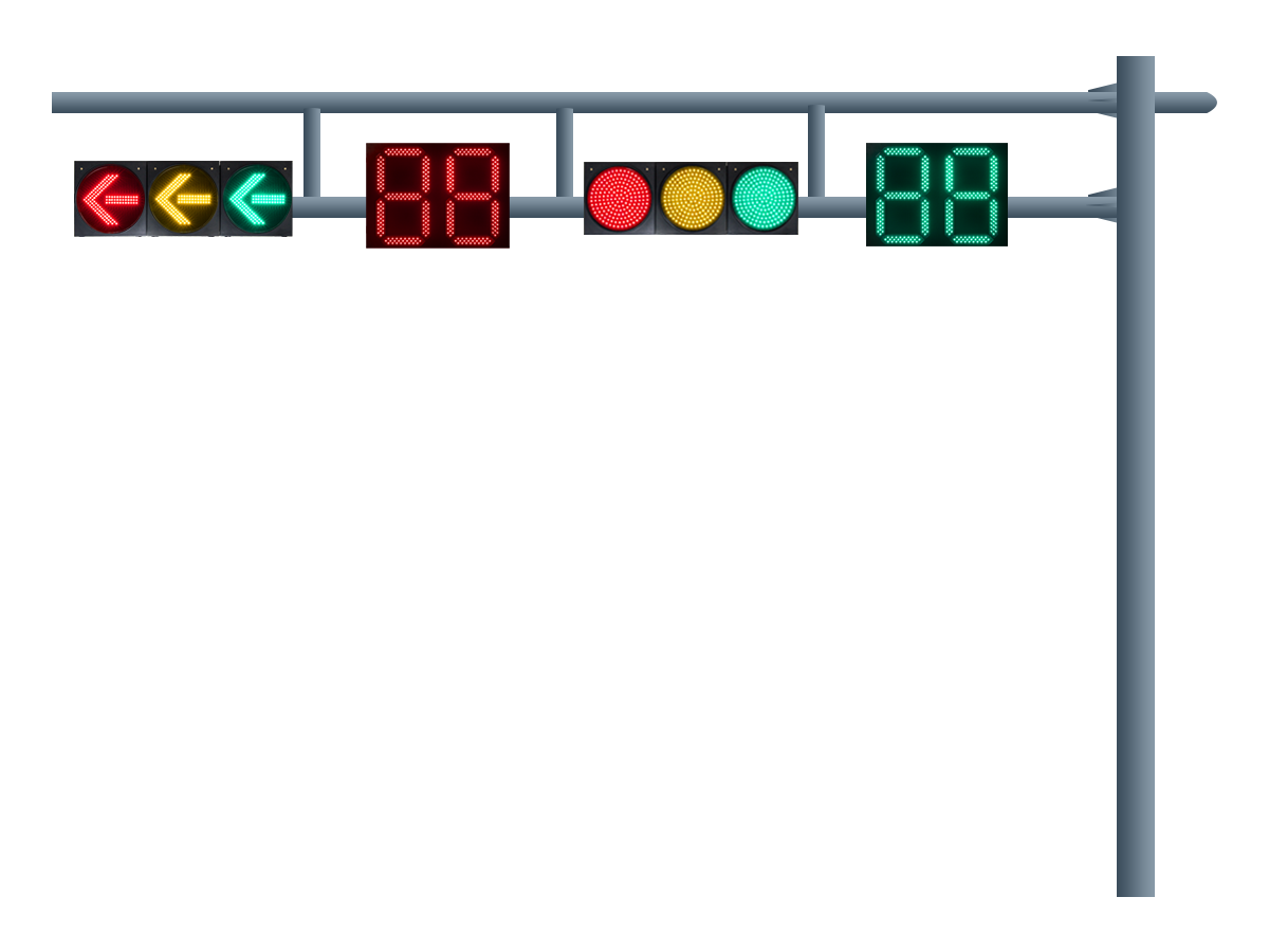 無縫鋼管交通信號燈桿