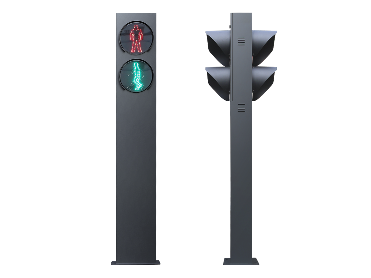 雙面一體化人行燈