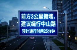 交通誘導(dǎo)屏的工作原理：從數(shù)據(jù)采集到實(shí)時(shí)顯示的智能閉環(huán)